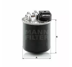 Топливный фильтр MANN-FILTER